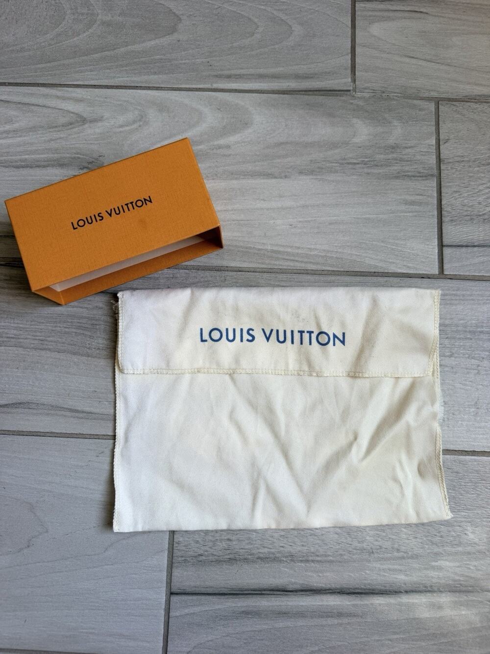 Louis Vuitton LV Small Empty Box Top + Dust Bag *Empty Box*